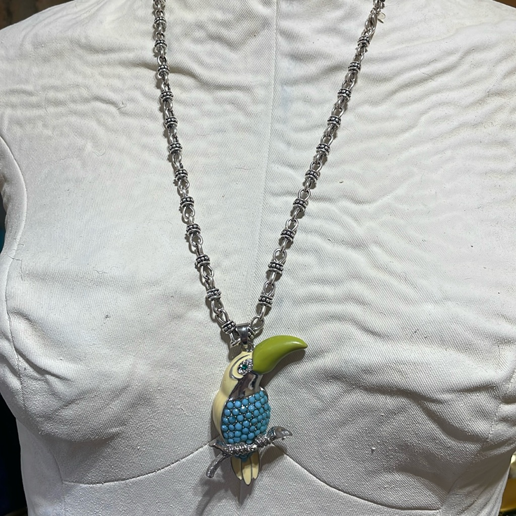 Primer Design Silver Tone Necklace And Braclet Join To Make 24” Chain